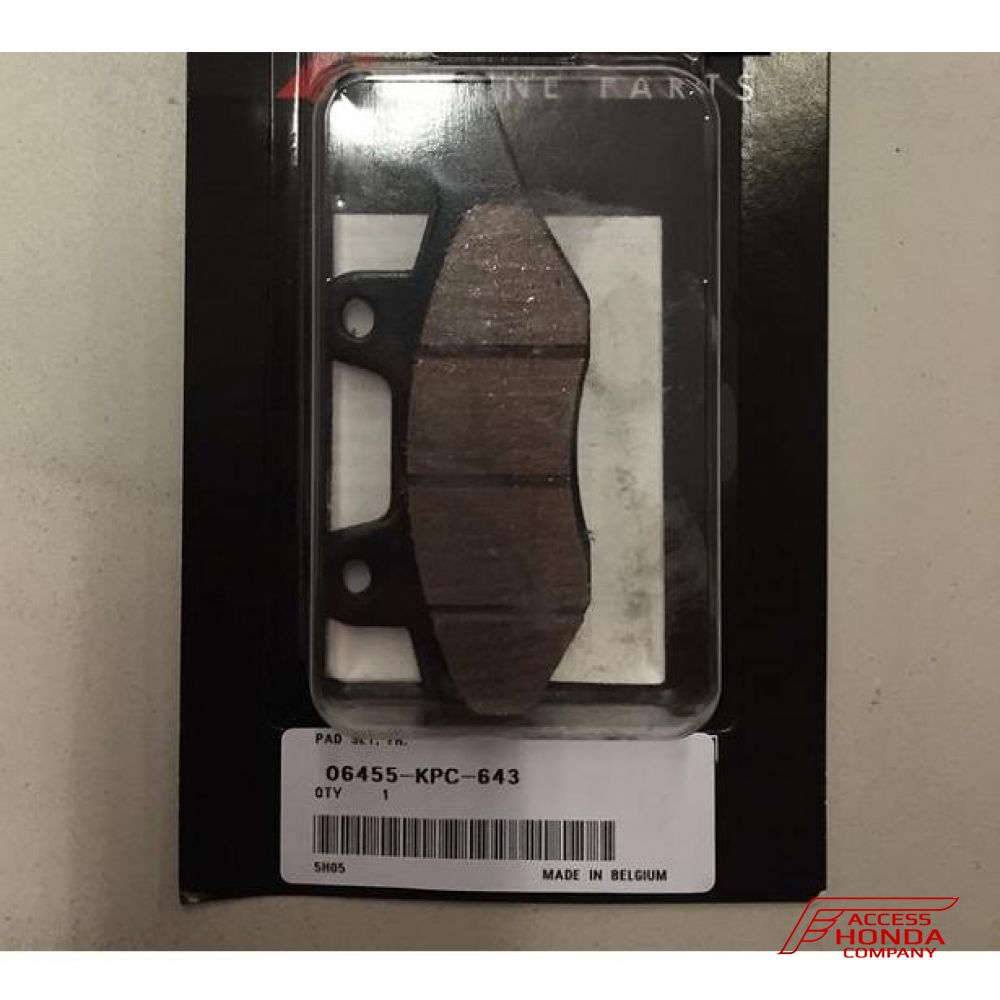Оригинальные колодки тормозные передние для мотоцикла HONDA 06455KPC643 (06455-KPC-643) Оригинальные колодки тормозные передние для мотоцикла HONDA 06455KPC643 (06455-KPC-643)