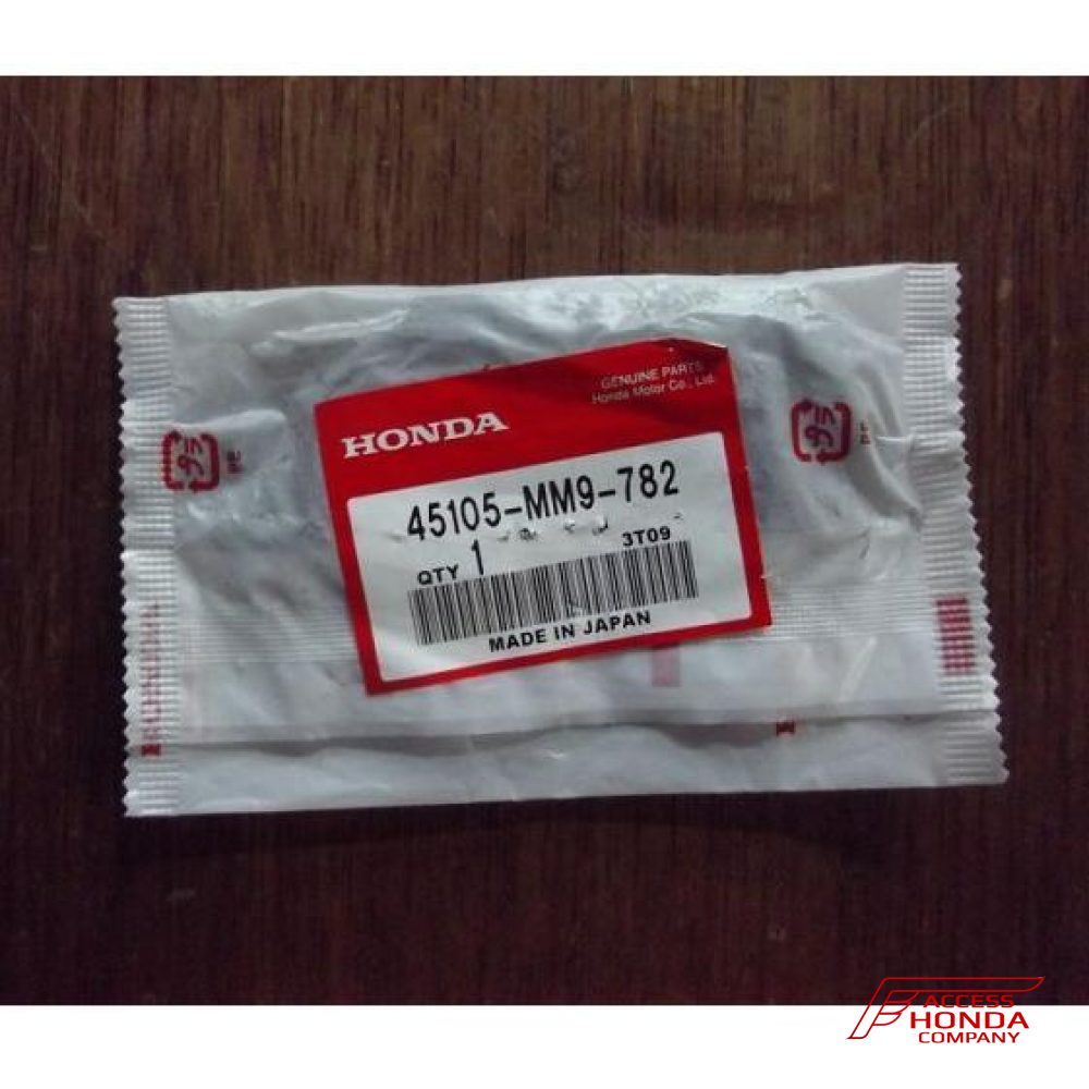 Оригинальные колодки тормозные передние для мотоцикла HONDA 45105MM9782 (45105-MM9-782) Оригинальные колодки тормозные передние для мотоцикла HONDA 45105MM9782 (45105-MM9-782)