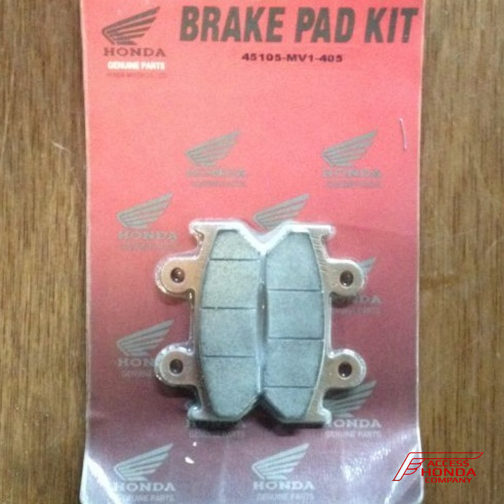Оригинальные передние тормозные колодки для мотоцикла HONDA 45105MV1405 (45105-MV1-405) Оригинальные передние тормозные колодки для мотоцикла HONDA 45105MV1405 (45105-MV1-405)