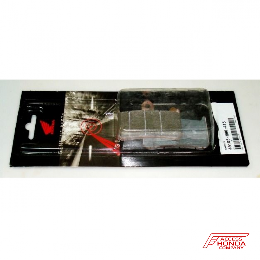 Оригинальные колодки тормозные передние для мотоцикла HONDA 45105MW0415 (45105-MW0-415) Оригинальные колодки тормозные передние для мотоцикла HONDA 45105MW0415 (45105-MW0-415)