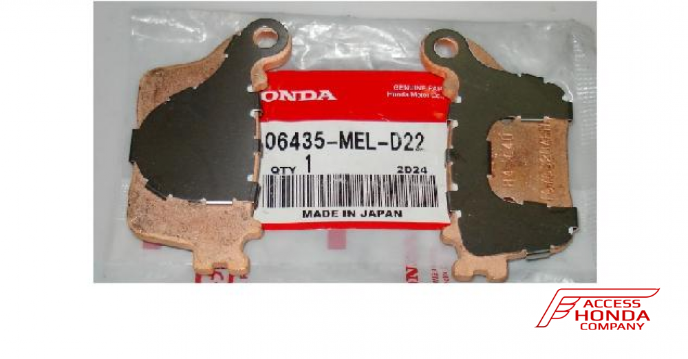 Оригинальные задние тормозные колодки для мотоцикла Honda (06435MELD23) Оригинальные задние тормозные колодки для мотоцикла Honda (06435MELD23)