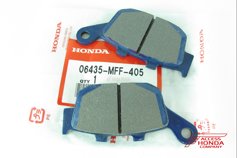 Оригинальные колодки тормозные задние для мотоцикла HONDA 06435MFF405 (06435-MFF-405) Оригинальные колодки тормозные задние для мотоцикла HONDA 06435MFF405 (06435-MFF-405)