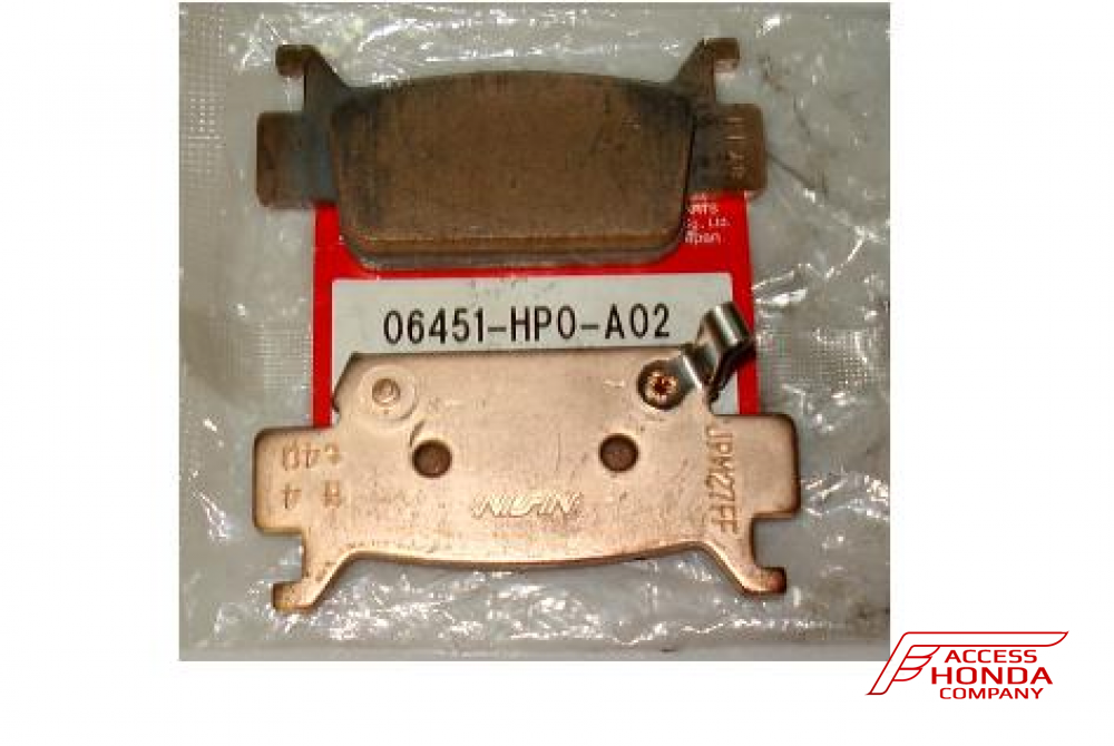 Оригинальные передние тормозные колодки для квадроцикла (ATV) Honda 06451HP0A02 (06451-HP0-A02) Оригинальные передние тормозные колодки для квадроцикла (ATV) Honda 06451HP0A02 (06451-HP0-A02)