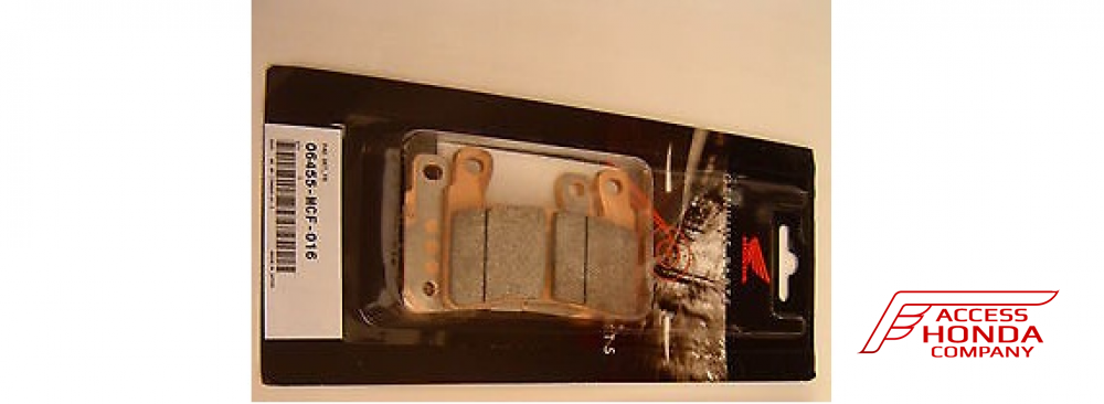 Оригинальные передние тормозные колодки для мотоцикла HONDA 06455MCF016 (06455-MCF-016) Оригинальные передние тормозные колодки для мотоцикла HONDA 06455MCF016 (06455-MCF-016)