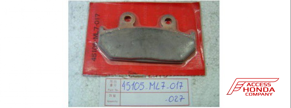 Оригинальные передние тормозные колодки для мотоцикла HONDA 45105ML7017 (45105-ML7-017) Оригинальные передние тормозные колодки для мотоцикла HONDA 45105ML7017 (45105-ML7-017)