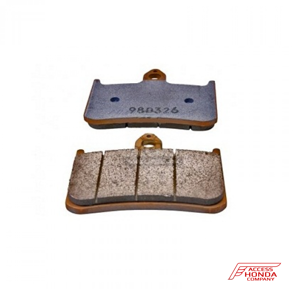 Оригинальные передние тормозные колодки для мотоцикла HONDA 45105MR7612 (45105-MR7-612) Оригинальные передние тормозные колодки для мотоцикла HONDA 45105MR7612 (45105-MR7-612)