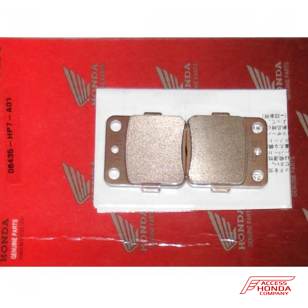 Оригинальные задние тормозные колодки для квадроцикла (ATV) Honda 06435HP7A01 (06435-HP7-A01) Оригинальные задние тормозные колодки для квадроцикла (ATV) Honda 06435HP7A01 (06435-HP7-A01)