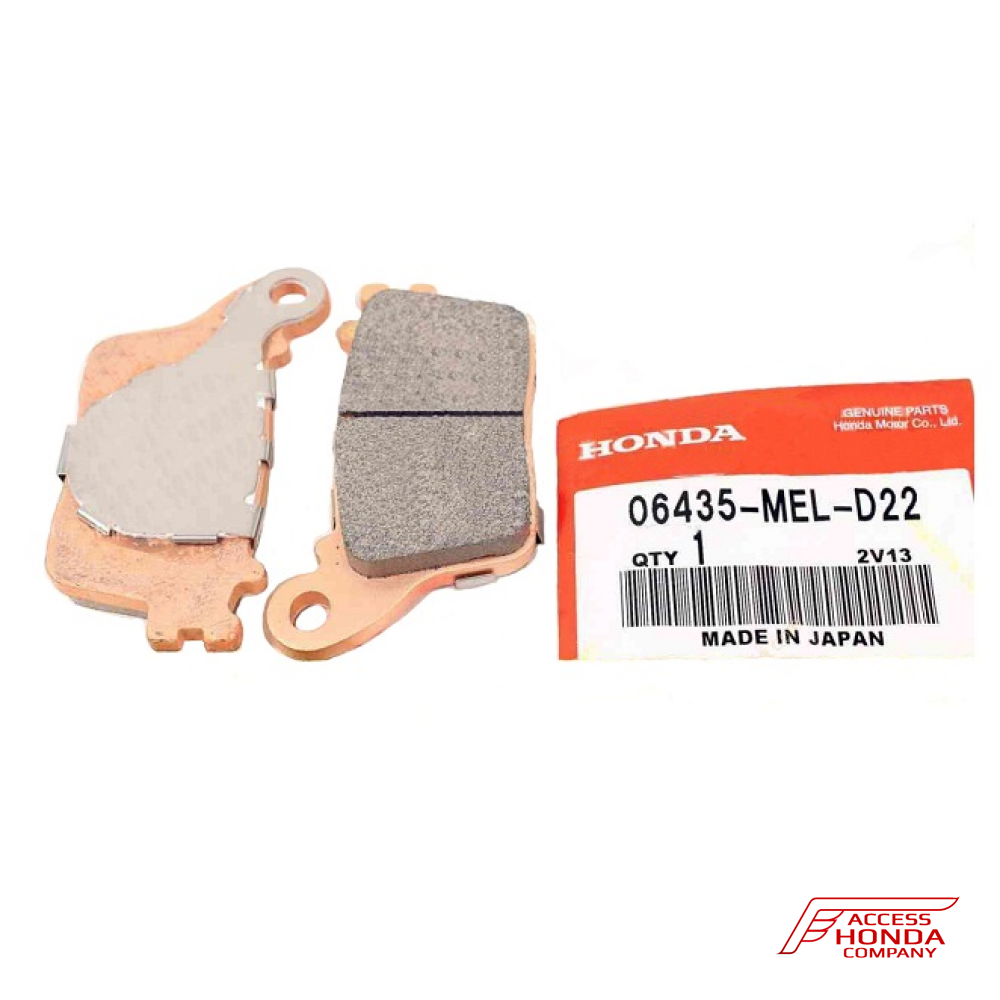 Оригинальные задние тормозные колодки для мотоцикла Honda (06435MELD23) Оригинальные задние тормозные колодки для мотоцикла Honda (06435MELD23)