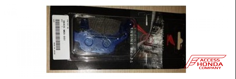 Оригинальные задние тормозные колодки для мотоцикла Honda (06435MGSD32) Оригинальные задние тормозные колодки для мотоцикла Honda (06435MGSD32)