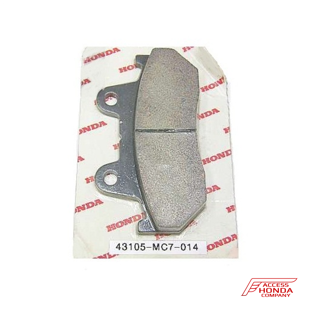 Оригинальные задние тормозные колодки для мотоцикла HONDA 43105MC7014 (43105-MC7-014) Оригинальные задние тормозные колодки для мотоцикла HONDA 43105MC7014 (43105-MC7-014)