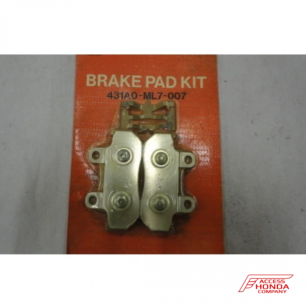 Оригинальные задние тормозные колодки для мотоцикла HONDA 431A0ML7007 (431A0-ML7-007) Оригинальные задние тормозные колодки для мотоцикла HONDA 431A0ML7007 (431A0-ML7-007)