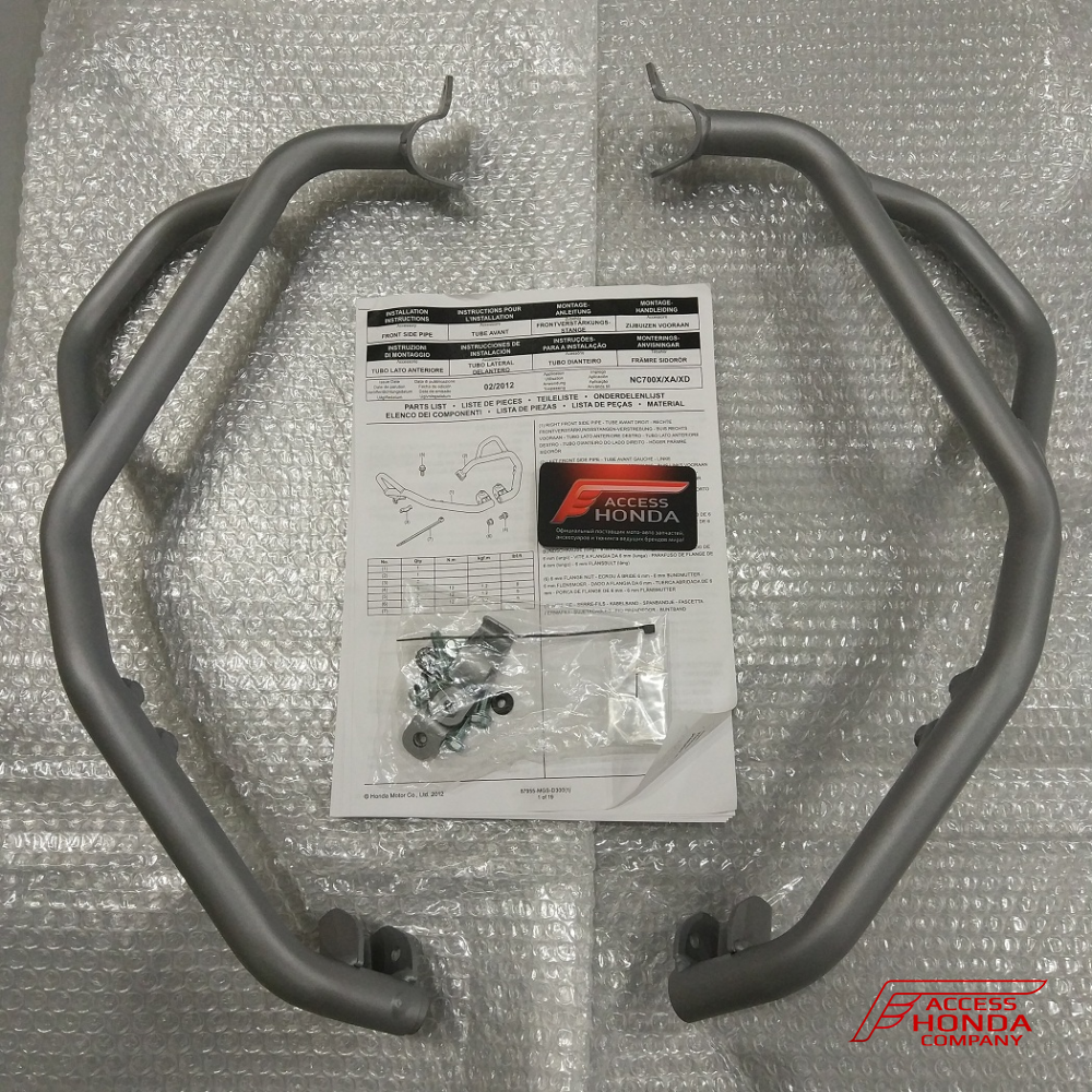 Оригинальные защитные дуги для мотоцикла Honda NC700-750X/XD '12-'15 08P70MGSD30 (08P70-MGS-D30) Оригинальные защитные дуги для мотоцикла Honda NC700-750X/XD '12-'15 08P70MGSD30 (08P70-MGS-D30)