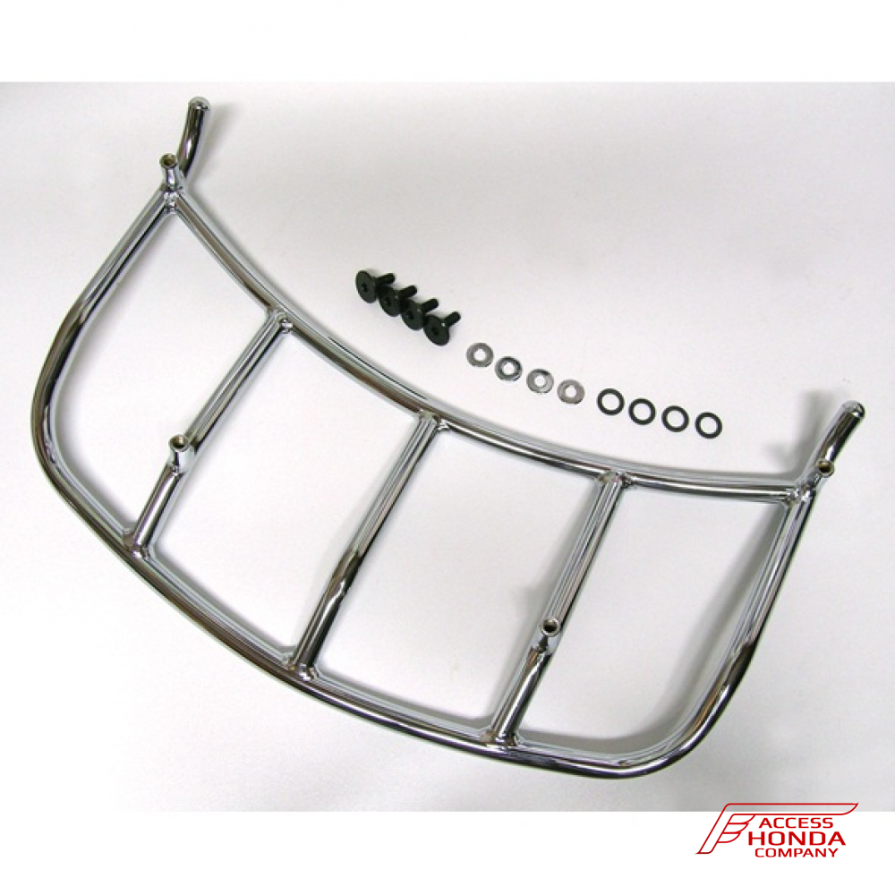 Оригинальный хромированный багажник на центральный кофр мотоцикла Honda GL1800 Gold Wing '06-'16 08L42MCA800 (08L42-MCA-800) (для версий без заднего спойлера) Оригинальный хромированный багажник на центральный кофр мотоцикла Honda GL1800 Gold Wing '06-'16 08L42MCA800 (08L42-MCA-800) (для версий без заднего спойлера)