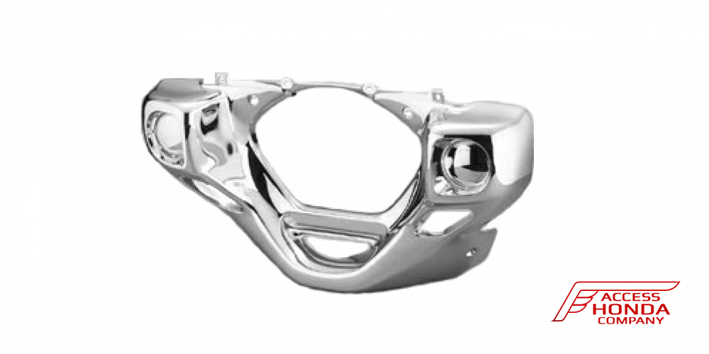 Оригинальный хромированный нижний обтекатель (плуг) для мотоцикла Honda GL1800 Gold Wing '01-'10 08F81MCA801 (08F81-MCA-801) Оригинальный хромированный нижний обтекатель (плуг) для мотоцикла Honda GL1800 Gold Wing '01-'10 08F81MCA801 (08F81-MCA-801)