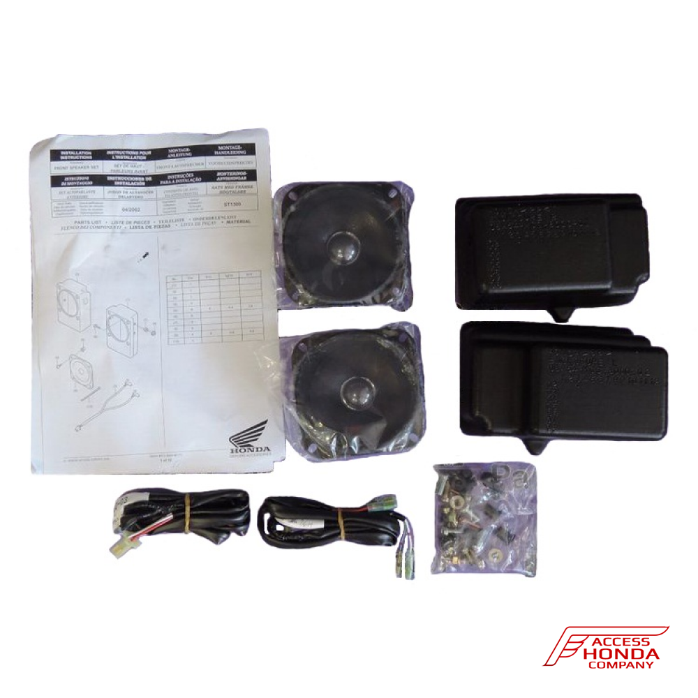 Оригинальный комплект динамиков для мотоцикла Honda ST1300 Pan European '02-'16 08A54MCS800 (08A54-MCS-800) Оригинальный комплект динамиков для мотоцикла Honda ST1300 Pan European '02-'16 08A54MCS800 (08A54-MCS-800)