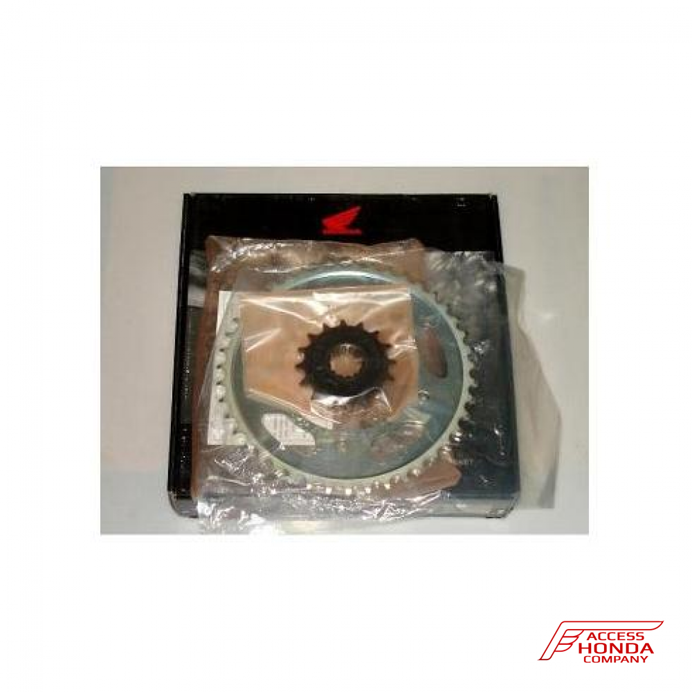 Оригинальный комплект из цепи и звёзд для мотоцикла Honda 06406KPC641 (06406-KPC-641) Оригинальный комплект из цепи и звёзд для мотоцикла Honda 06406KPC641 (06406-KPC-641)