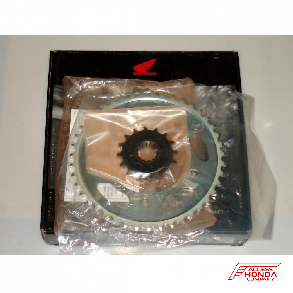 Оригинальный комплект из цепи и звёзд Honda 06406MBT611 (06406-MBT-611) Оригинальный комплект из цепи и звёзд Honda 06406MBT611 (06406-MBT-611)