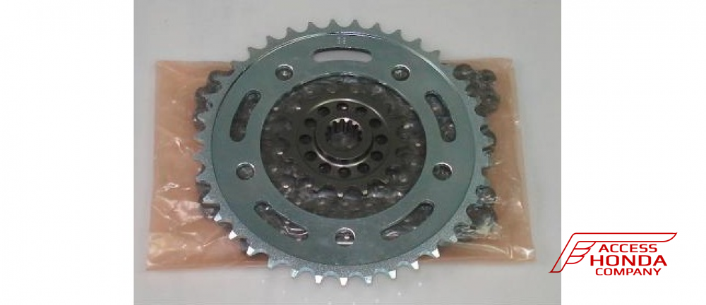 Оригинальный комплект из цепи и звёзд Honda 06406MATE01 (06406-MAT-E01) Оригинальный комплект из цепи и звёзд Honda 06406MATE01 (06406-MAT-E01)