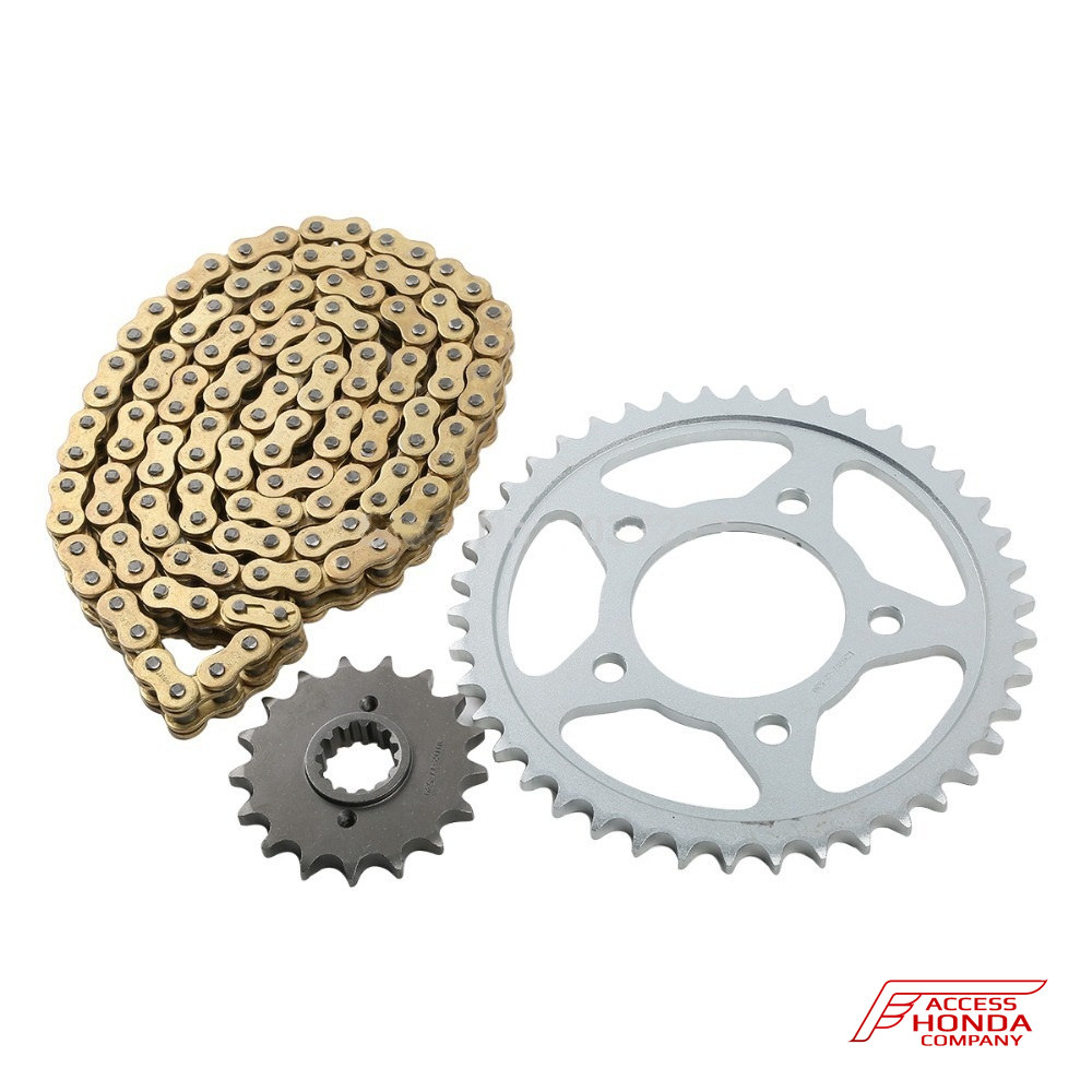 Оригинальный комплект из цепи и звёзд HONDA 06406MZ2E12 (06406-MZ2-E12) Оригинальный комплект из цепи и звёзд HONDA 06406MZ2E12 (06406-MZ2-E12)