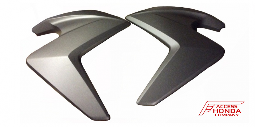 Оригинальный комплект накладок на радиатор для мотоцикла Honda CB1000R/RA '08-'15 08F62MFN820 (08F62-MFN-820) Оригинальный комплект накладок на радиатор для мотоцикла Honda CB1000R/RA '08-'15 08F62MFN820 (08F62-MFN-820)