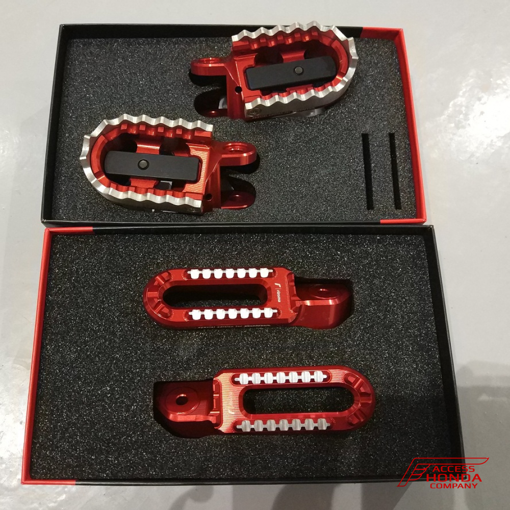 Оригинальный комплект подножек Rizoma для мотоцикла Honda CRF1000L Africa Twin 08ESYMJPR816 (08ESY-MJP-R816) Оригинальный комплект подножек Rizoma для мотоцикла Honda CRF1000L Africa Twin 08ESYMJPR816 (08ESY-MJP-R816)