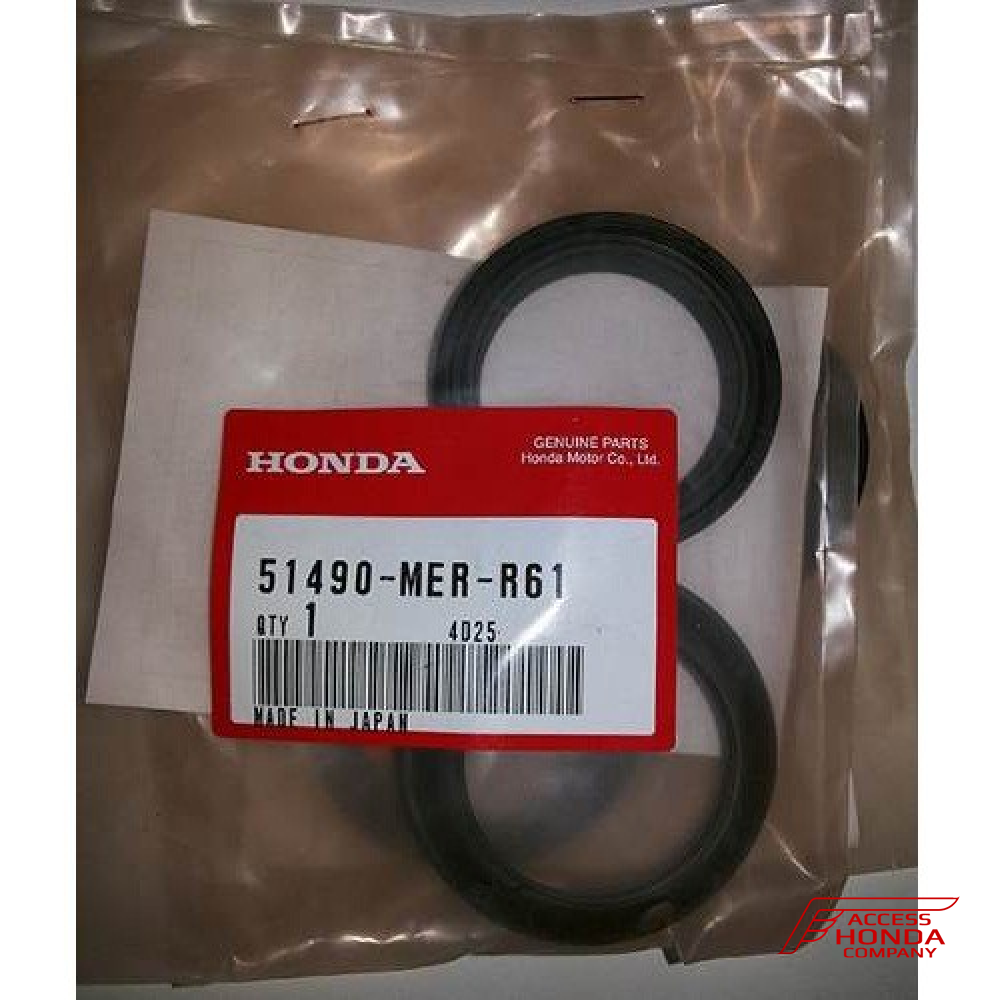 Оригинальный комплект сальник/пыльник для мотоцикла Honda 51490MERR61 (51490-MER-R61) Оригинальный комплект сальник/пыльник для мотоцикла Honda 51490MERR61 (51490-MER-R61)