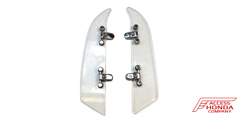 Оригинальный комплект высоких дефлекторов ветрового стекла для мотоцикла Honda GL1800 Gold Wing '01-'11 08R80MCA800H (08R80-MCA-800H) Оригинальный комплект высоких дефлекторов ветрового стекла для мотоцикла Honda GL1800 Gold Wing '01-'11 08R80MCA800H (08R80-MCA-800H)