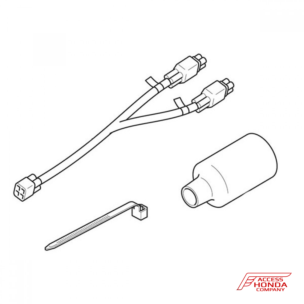 Оригинальный переходник для гнезда питания мотоцикла Honda CRF1000L Africa Twin 08U74MJPG50 (08U74-MJP-G50) Оригинальный переходник для гнезда питания мотоцикла Honda CRF1000L Africa Twin 08U74MJPG50 (08U74-MJP-G50)