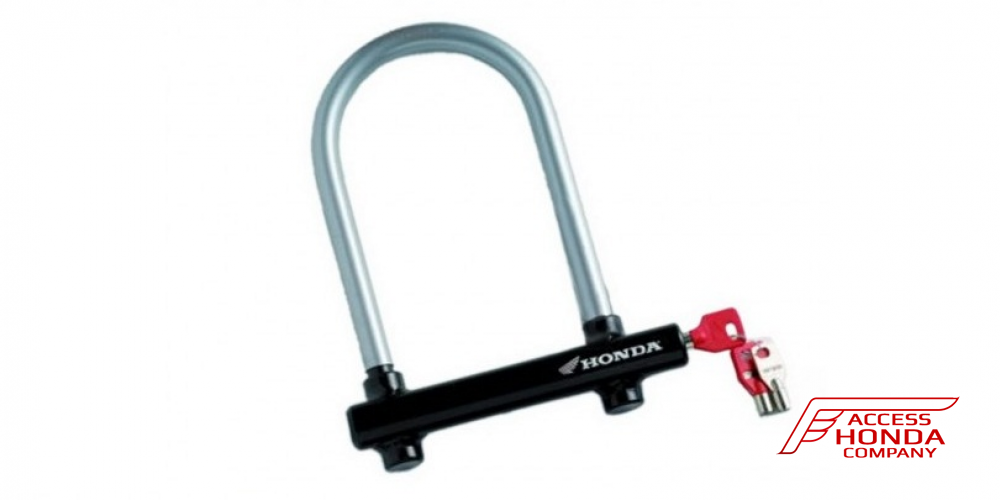 Оригинальный противоугонный замок U-Lock 123/217 на колесо мотоцикла Honda 08M53MEE800 (08M53-MEE-800) Оригинальный противоугонный замок U-Lock 123/217 на колесо мотоцикла Honda 08M53MEE800 (08M53-MEE-800)