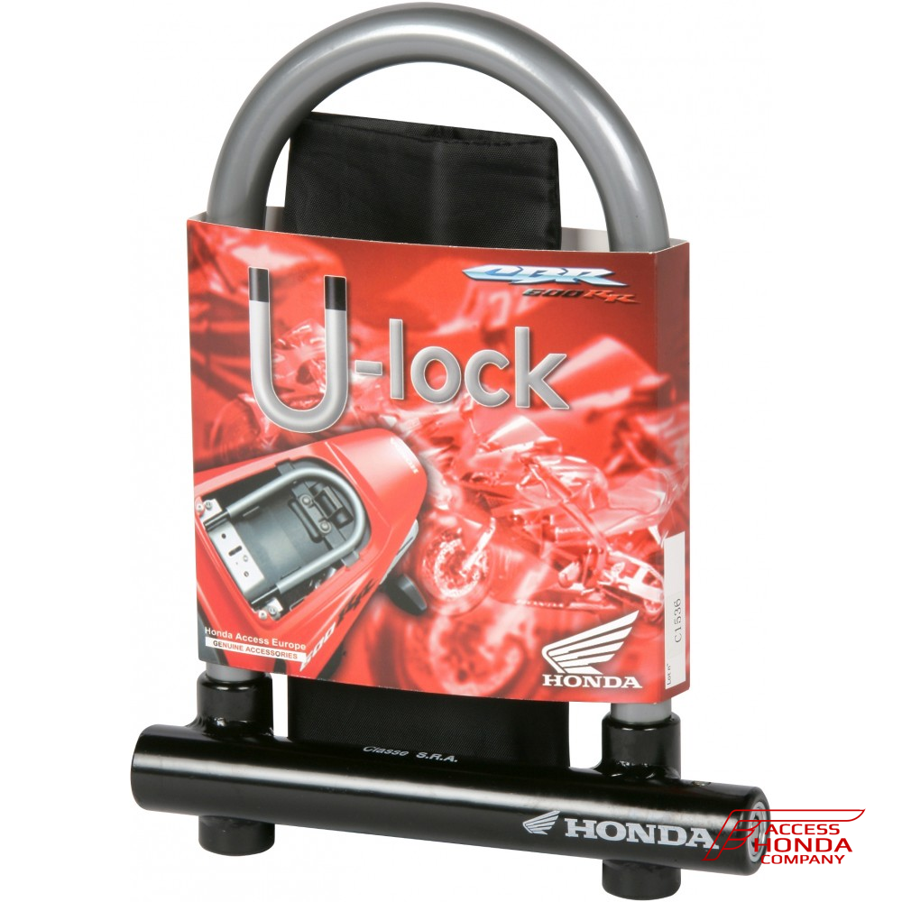 Оригинальный противоугонный замок U-Lock 123/217 на колесо мотоцикла Honda 08M53MEE800 (08M53-MEE-800) Оригинальный противоугонный замок U-Lock 123/217 на колесо мотоцикла Honda 08M53MEE800 (08M53-MEE-800)