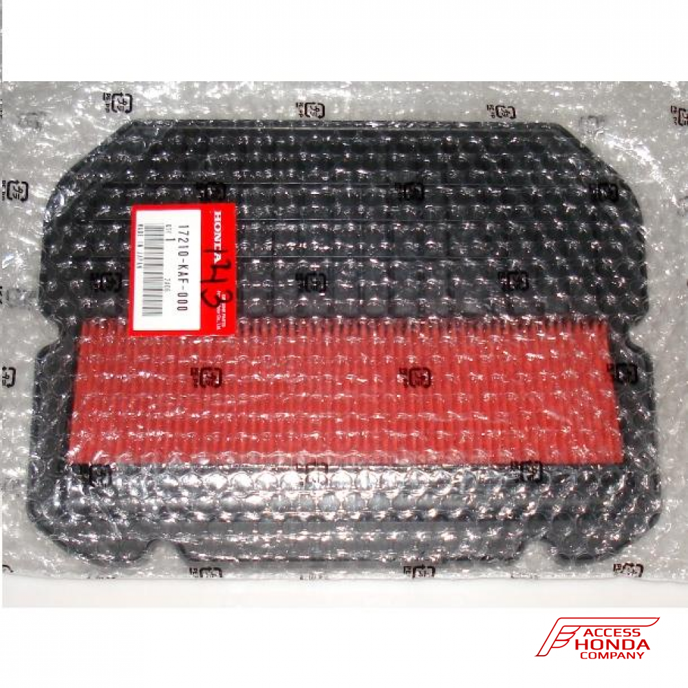 Оригинальный воздушный фильтр для мотоцикла HONDA 17210KAF000 (17210-KAF-000) Оригинальный воздушный фильтр для мотоцикла HONDA 17210KAF000 (17210-KAF-000)