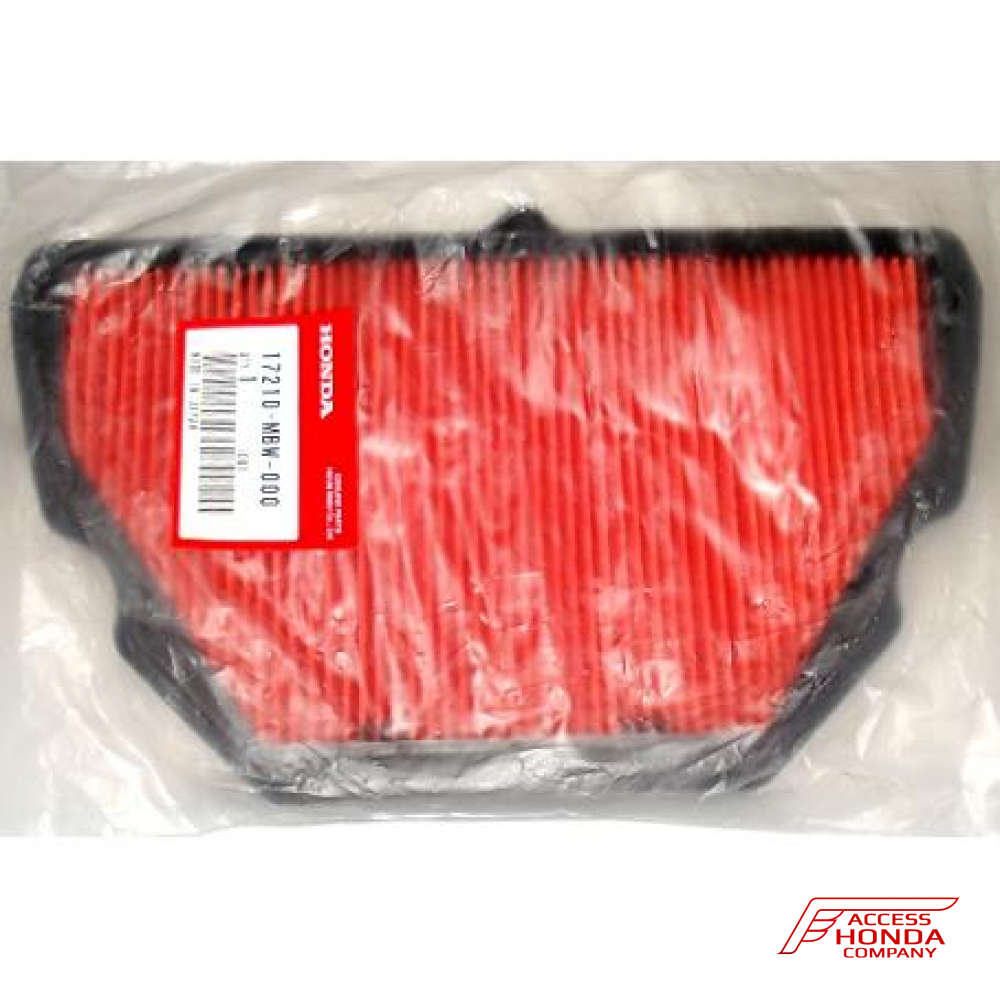 Оригинальный воздушный фильтр для мотоцикла HONDA 17210MBW000 (17210-MBW-000) Оригинальный воздушный фильтр для мотоцикла HONDA 17210MBW000 (17210-MBW-000)