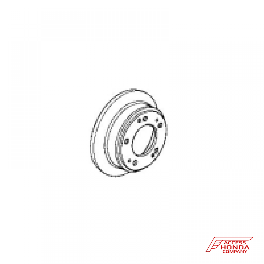 Оригинальный задний тормозной диск Honda accord IX 42510T2FA00 (42510-T2F-A00) Оригинальный задний тормозной диск Honda accord IX 42510T2FA00 (42510-T2F-A00)