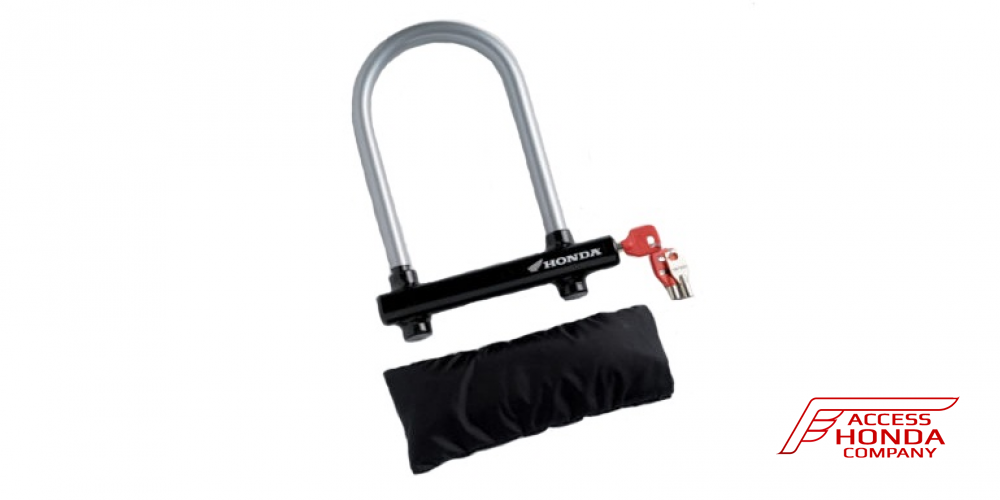 Оригинальный замок U-Lock 123/217 на диск колеса мотоцикла Honda 08M53MFL800 (08M53-MFL-800) Оригинальный замок U-Lock 123/217 на диск колеса мотоцикла Honda 08M53MFL800 (08M53-MFL-800)