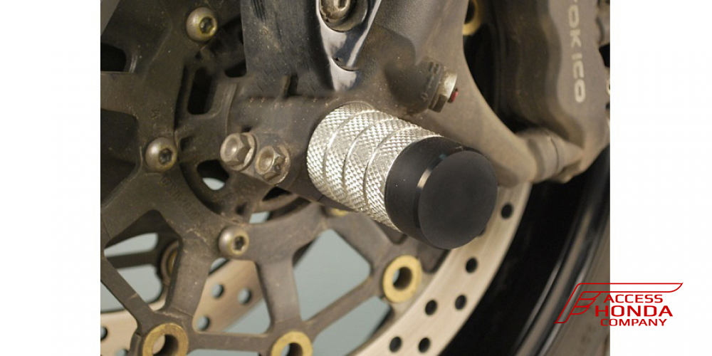 Пеги Crazy Iron в ось переднего колеса мотоцикла Honda CBR600RR/RA '07-'12 Пеги Crazy Iron в ось переднего колеса мотоцикла Honda CBR600RR/RA '07-'12