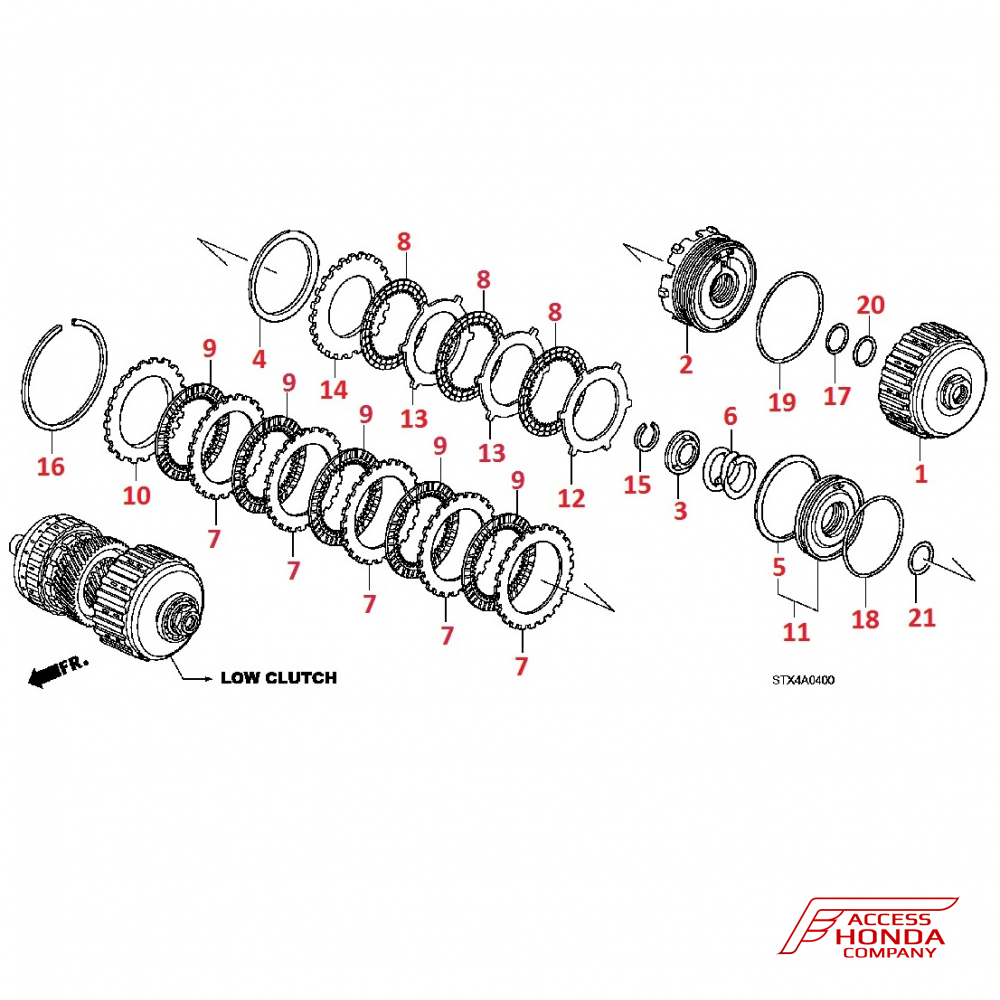 Первая передача AT для Acura MDX 2 Первая передача AT для Acura MDX 2