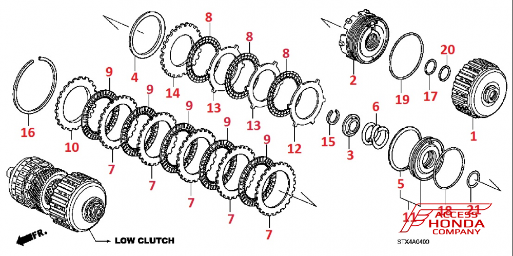 Первая передача AT для Acura MDX 2 Первая передача AT для Acura MDX 2