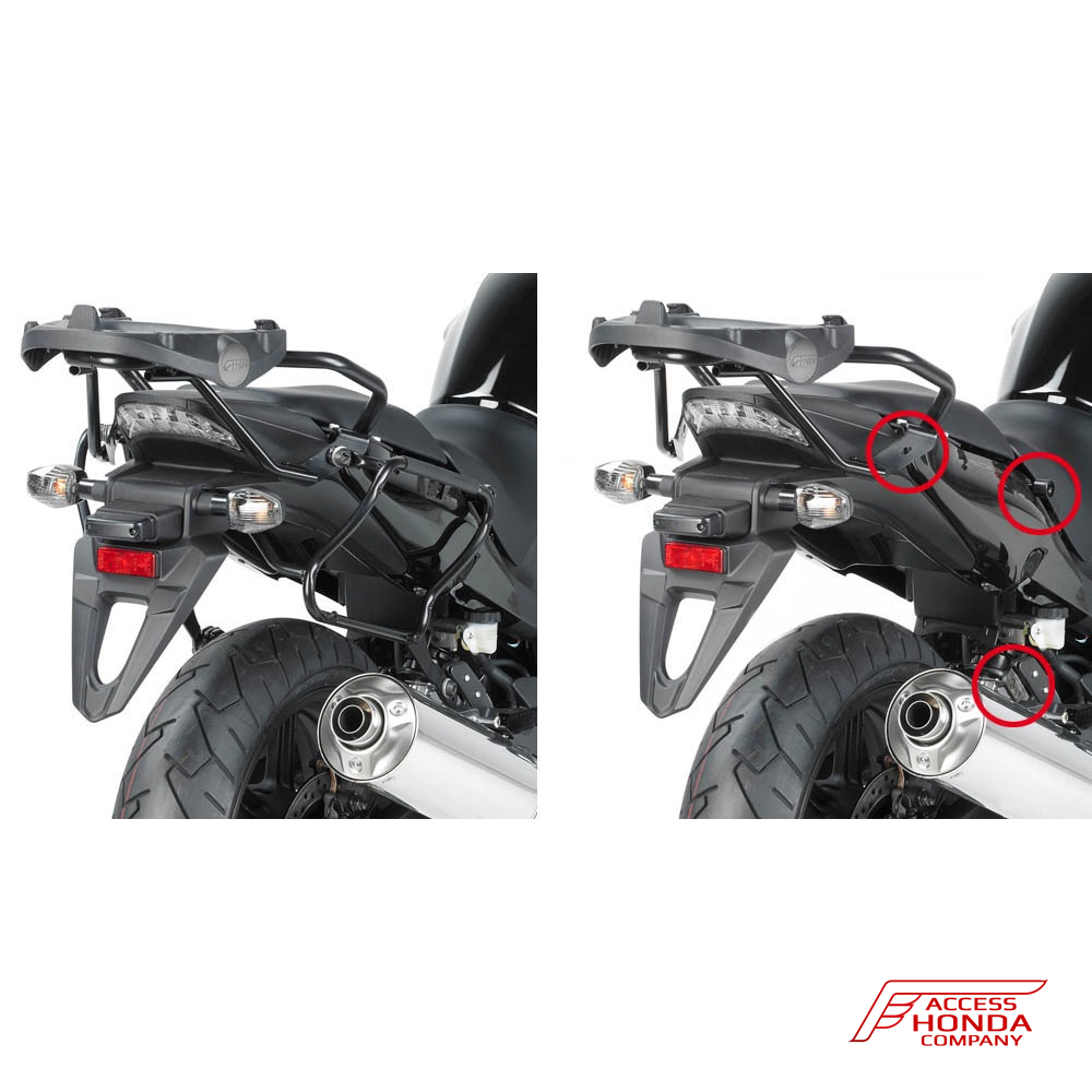 Крепление Givi / Kappa для боковых кофров V35, V37 Monokey на Honda CBF1000 2010-2014 Крепление Givi / Kappa для боковых кофров V35, V37 Monokey на Honda CBF1000 2010-2014