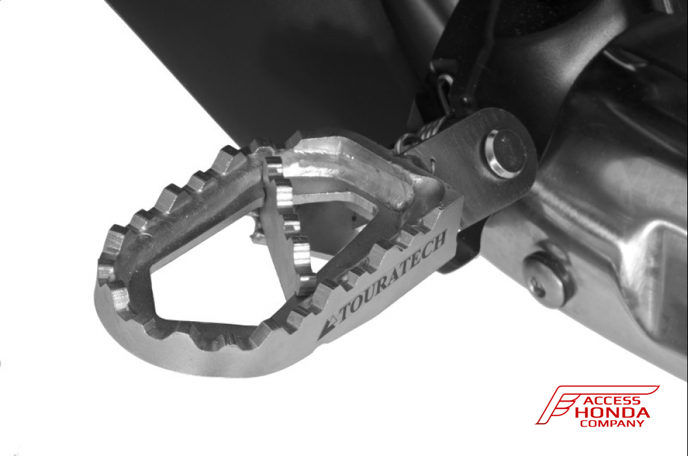 Широкие подножки Touratech Works для мотоцикла Honda CRF1000L Africa Twin Широкие подножки Touratech Works для мотоцикла Honda CRF1000L Africa Twin