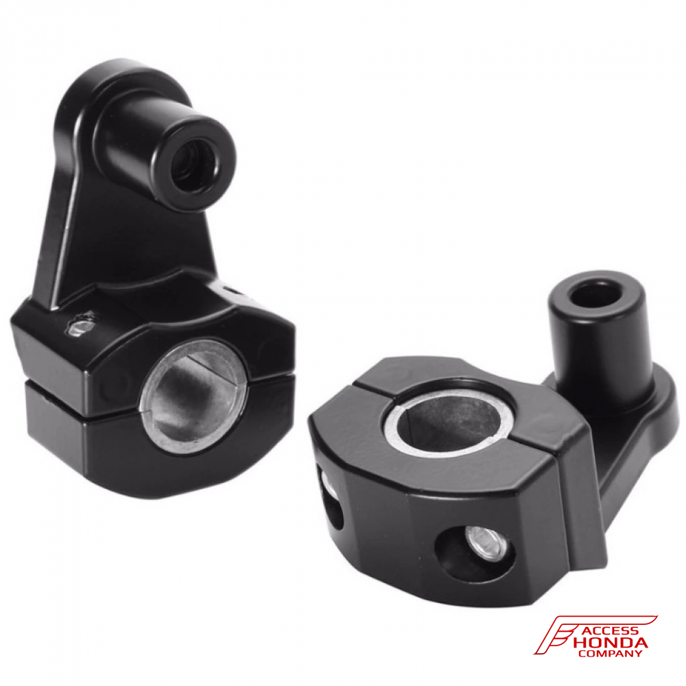 Проставки руля для мотоцикла Honda с рулём ∅ 22-28 мм (60 мм, чёрный) Проставки руля для мотоцикла Honda с рулём ∅ 22-28 мм (60 мм, чёрный)