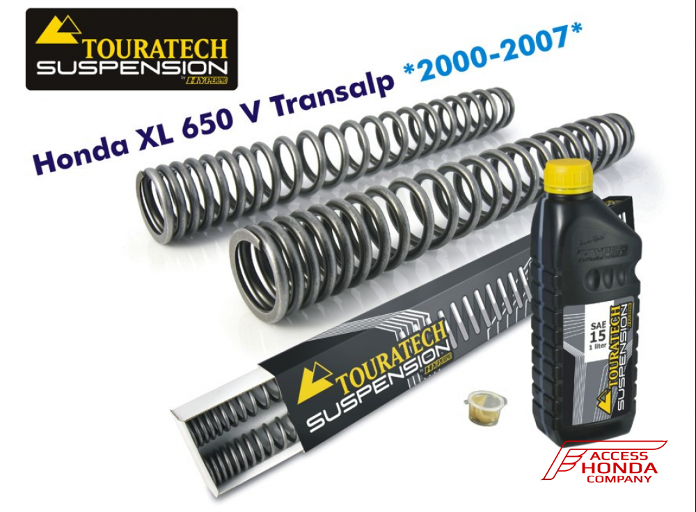 Прогрессивные пружины Touratech в вилку (Стандартная высота) для мотоцикла Honda XL650V Transalp Прогрессивные пружины Touratech в вилку (Стандартная высота) для мотоцикла Honda XL650V Transalp