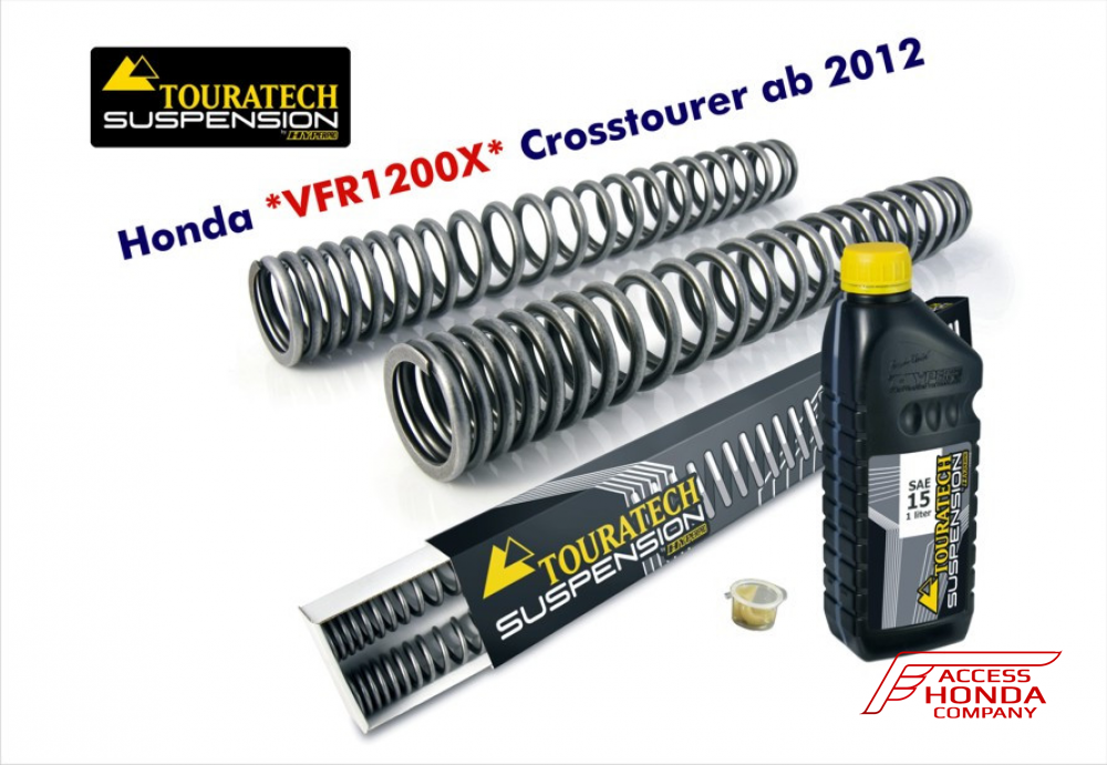 Прогрессивные пружины Touratech в вилку для мотоцикла Honda VFR1200X Crosstourer Прогрессивные пружины Touratech в вилку для мотоцикла Honda VFR1200X Crosstourer