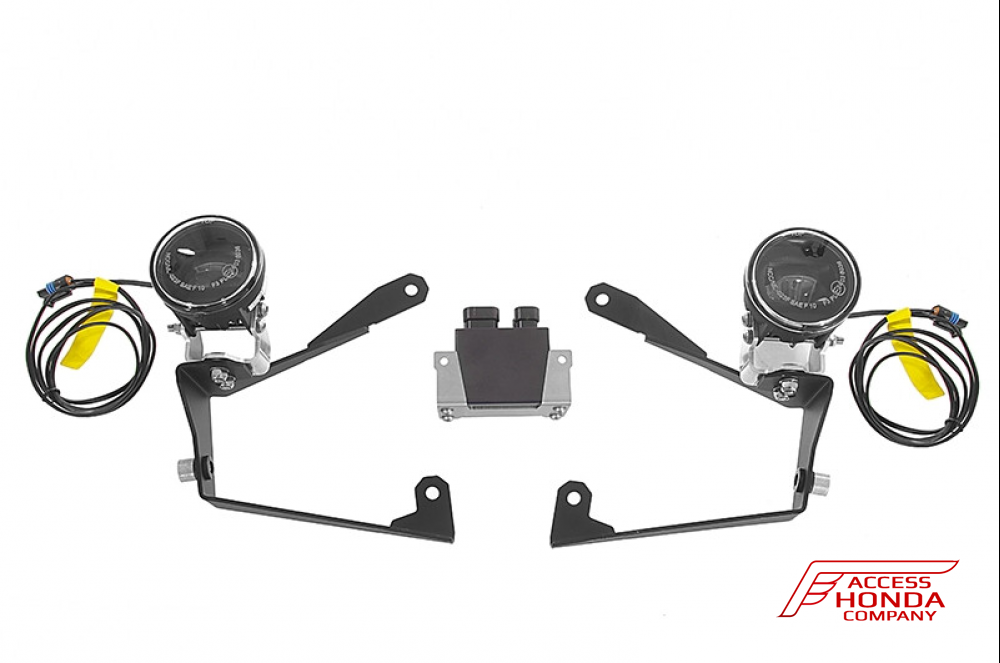 Светодиодные фары Touratech (правая: противотуманная, левая: ближний свет) для мотоцикла Honda CRF1000L Africa Twin Светодиодные фары Touratech (правая: противотуманная, левая: ближний свет) для мотоцикла Honda CRF1000L Africa Twin