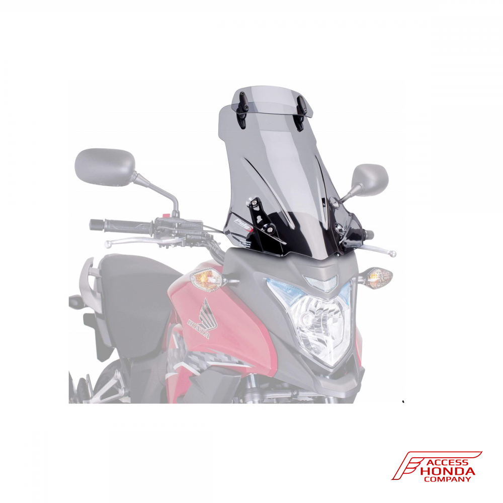 Ветровое стекло со спойлером Puig Touring для Honda CB500X 2013-2015 Ветровое стекло со спойлером Puig Touring для Honda CB500X 2013-2015