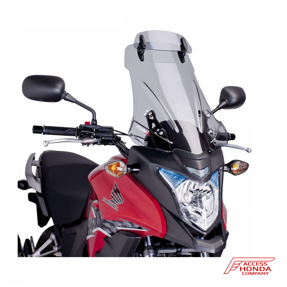 Ветровое стекло со спойлером Puig Touring для Honda CB500X 2013-2015 Ветровое стекло со спойлером Puig Touring для Honda CB500X 2013-2015