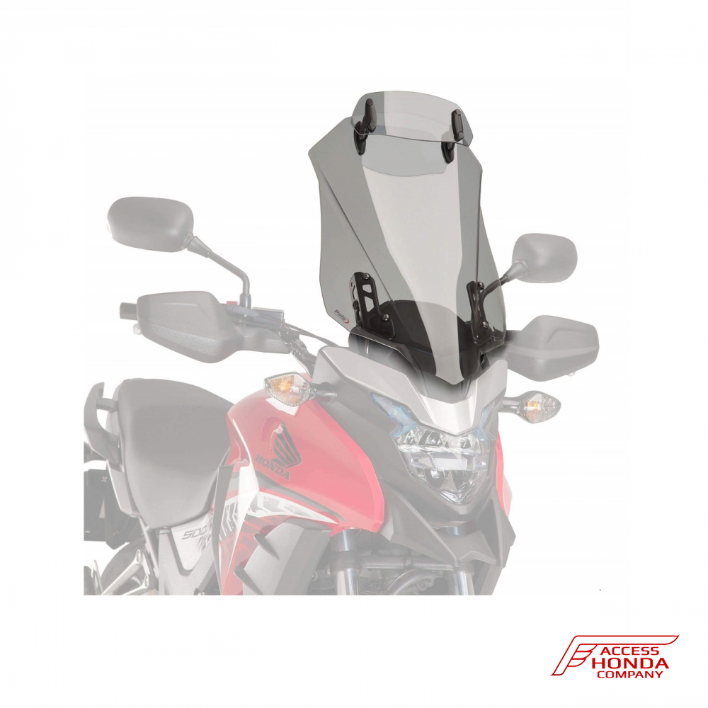 Ветровое стекло со спойлером Puig Touring для Honda CB500X 2016- Ветровое стекло со спойлером Puig Touring для Honda CB500X 2016-