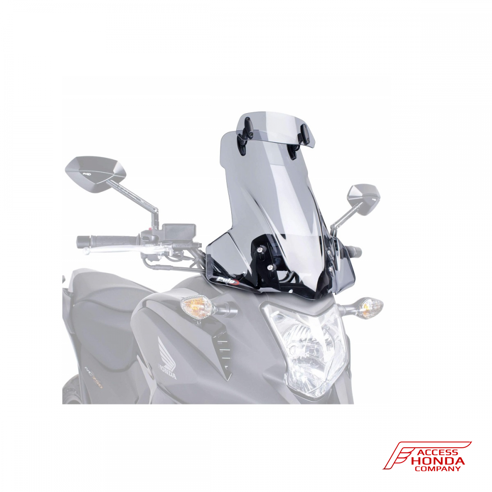 Ветровое стекло со спойлером Puig Touring для Honda NC700X 2012-2013 /NC750X 2014-2015 Ветровое стекло со спойлером Puig Touring для Honda NC700X 2012-2013 /NC750X 2014-2015