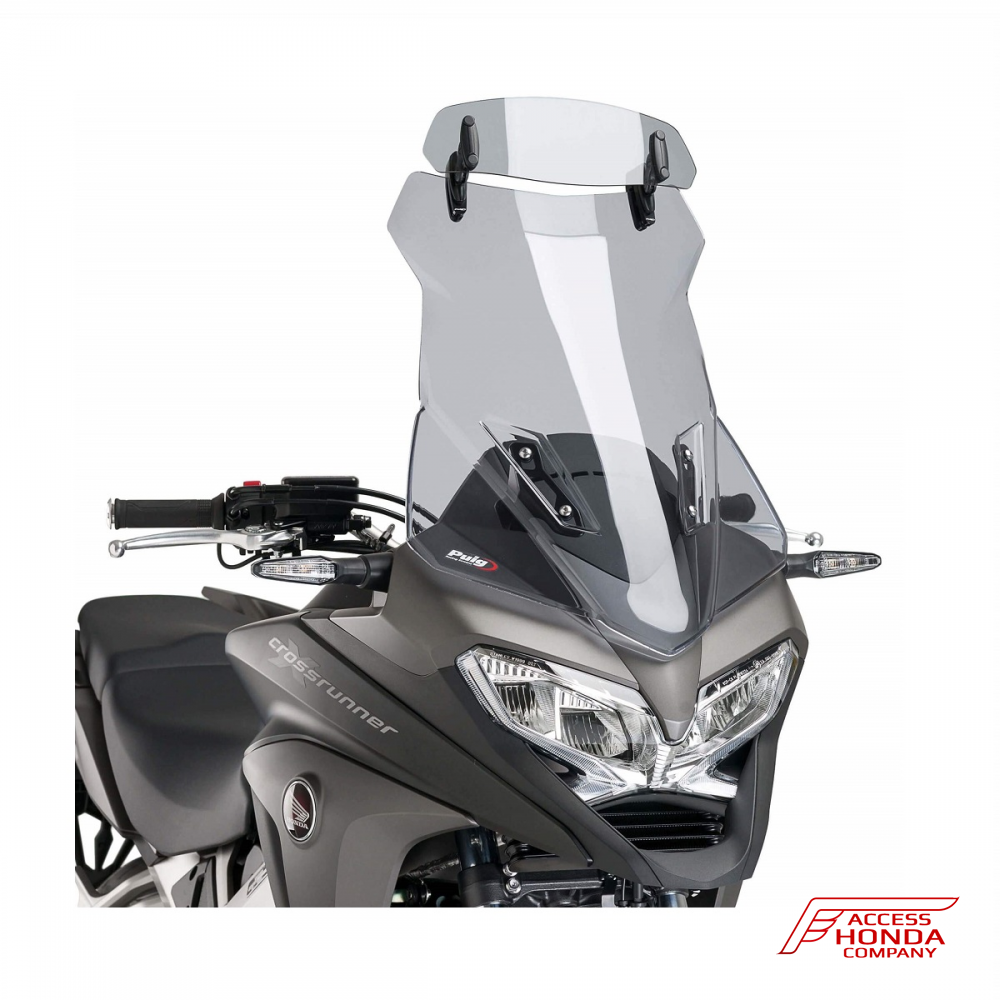 Ветровое стекло со спойлером Puig Touring для Honda VFR800X Crossrunner 2015-2016 Ветровое стекло со спойлером Puig Touring для Honda VFR800X Crossrunner 2015-2016
