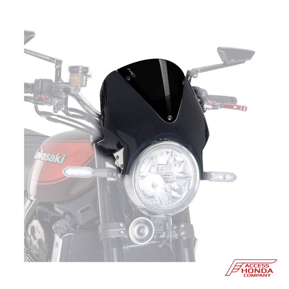 Передний обтекатель (Черный матовый) Puig с ветровым стеклом для Honda CB1100EX 2017- Передний обтекатель (Черный матовый) Puig с ветровым стеклом для Honda CB1100EX 2017-