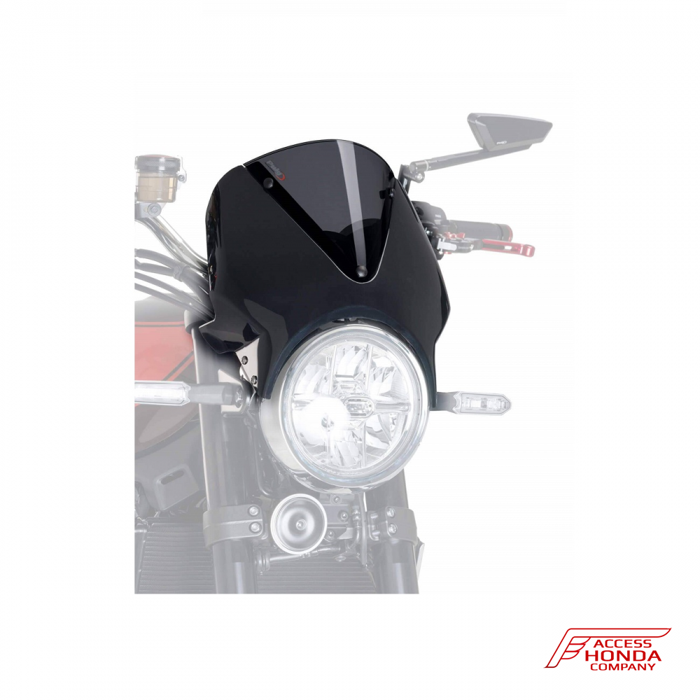 Передний обтекатель (Черный матовый) Puig с ветровым стеклом для Honda CB1100EX 2017- Передний обтекатель (Черный матовый) Puig с ветровым стеклом для Honda CB1100EX 2017-